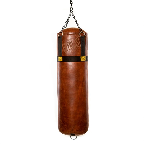 Everlast 1910 boxningssäck 45 kg (vintagebrun)