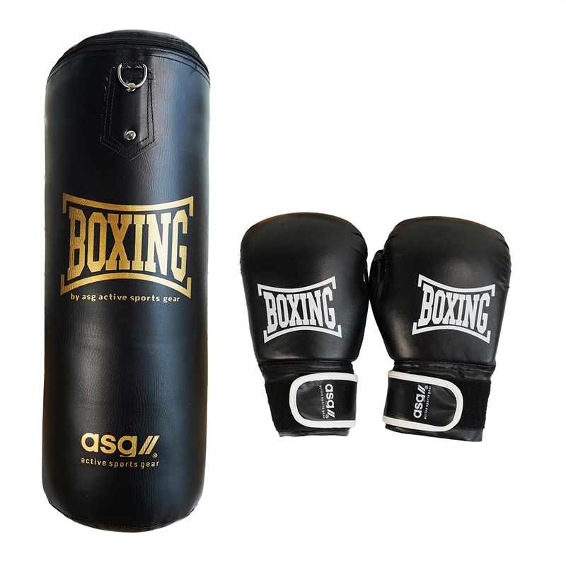 ASG Junior Boxningsset – 15 kg – Vit/ Guld