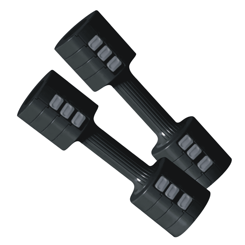 Produktfoto för ASG Adjustable Dumbbell Set 5 kg. Black
