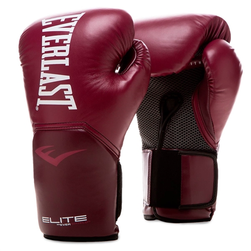 Everlast Elite 2 Boxningshandskar – Bordeaux