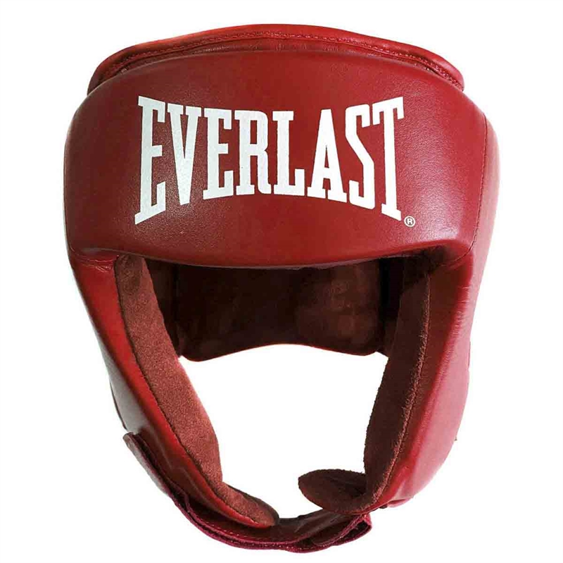 Everlast Amatörtävling Boxningshjälm – Röd