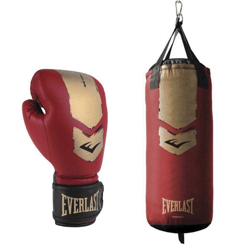 Everlast Prospect Junior Boxningssäck Set - Röd