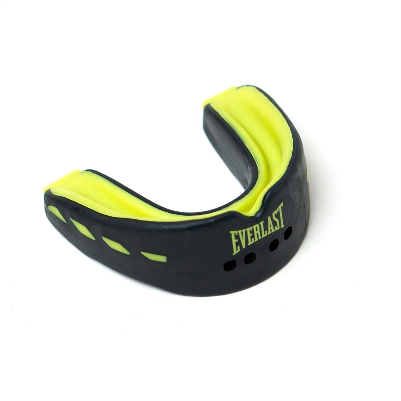 Everlast Evershield Dubbelt munskydd – Svart/Grön