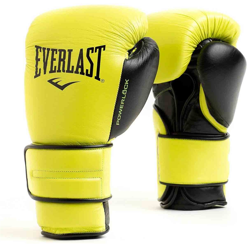 Everlast Powerlock Pro Boxningshandskar – Neon