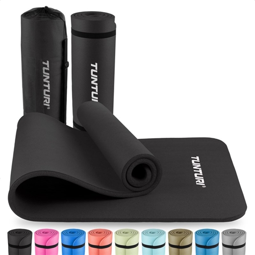 Tunturi Träningsmatta - Svart