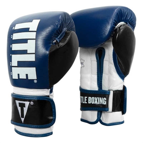 Title Enforcer Navy Pro Boxningshandskar